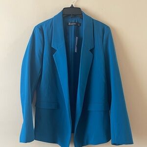 NWT 7th Avenue Design Studio by New York & Co sapphire blazer or suit jacket. Sm